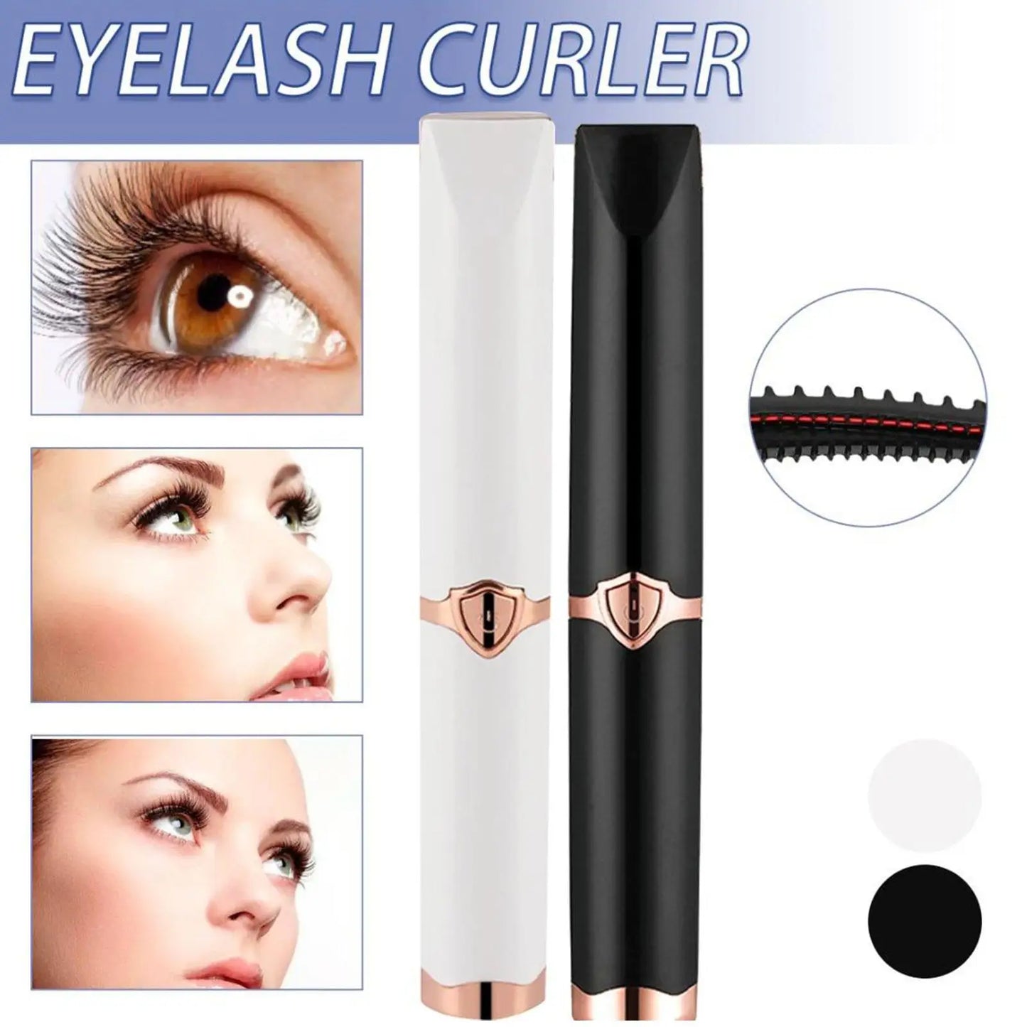 GlamCurl™ Heated Eyelash Curler TM